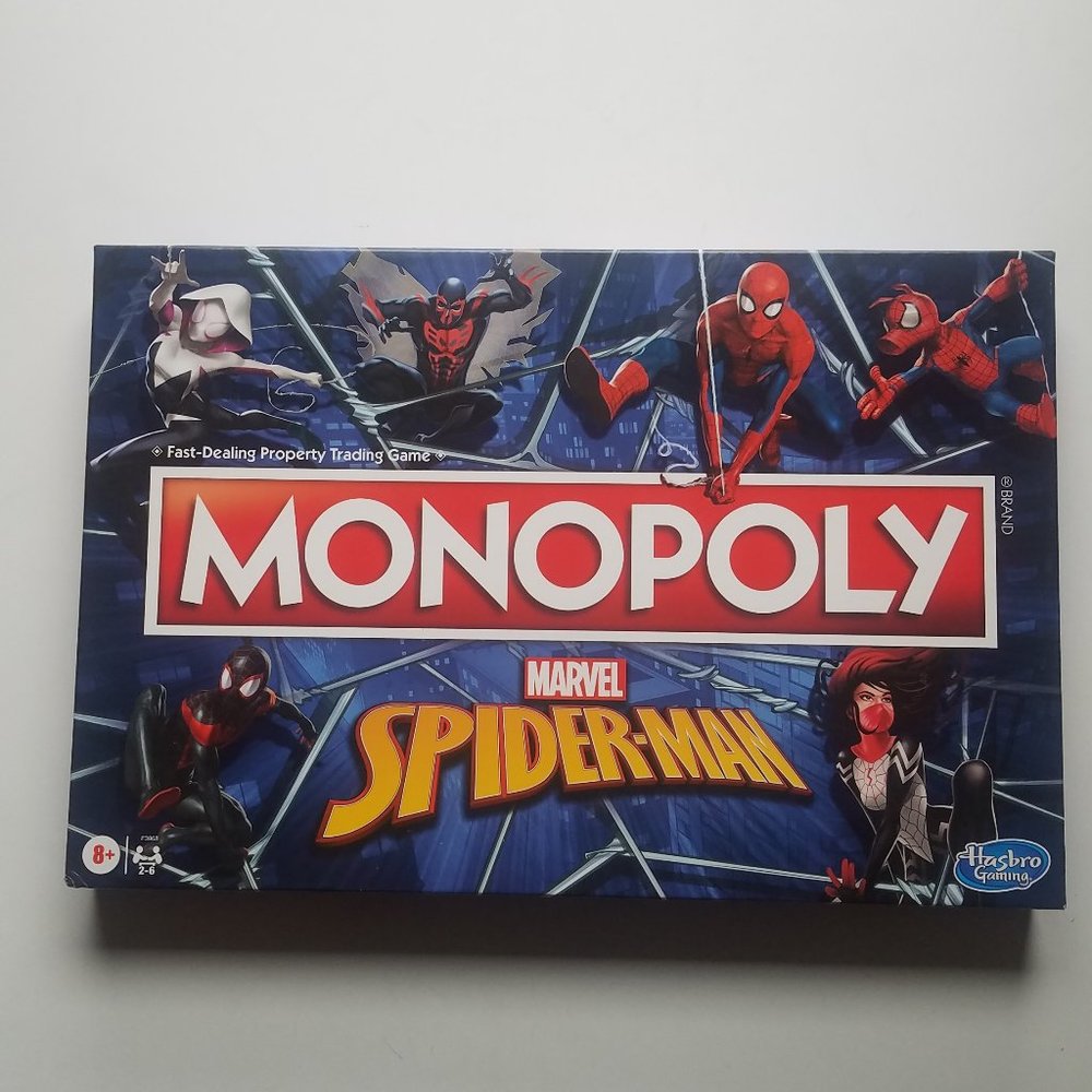 Monopoly Marvel Spider-Man New 2021 Hasbro sealed in box